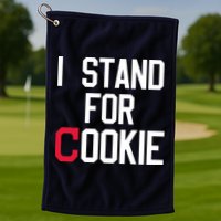 I Stand For Cookie Carlos Carrasco Indians Golf Towel