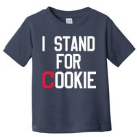 I Stand For Cookie Carlos Carrasco Indians Toddler T-Shirt