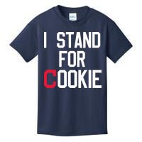 I Stand For Cookie Carlos Carrasco Indians Kids T-Shirt