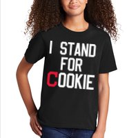 I Stand For Cookie Carlos Carrasco Indians Kids T-Shirt