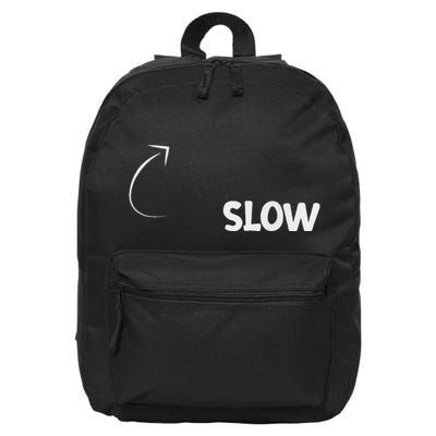IM Slow Funny Personality Character Reference 16 in Basic Backpack