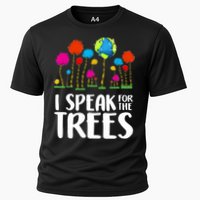 I Speak For The Trees Earth Day Cooling Performance Crew T-Shirt