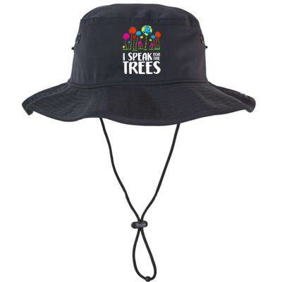 I Speak For The Trees Earth Day Bucket Hat