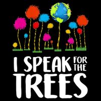 I Speak For The Trees Earth Day Cropped Pullover Crew