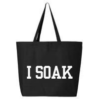 I Soak Funny Summer Day 25L Jumbo Tote
