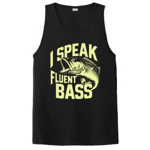 I Speak Fluent Bass Fishing Great Gift PosiCharge Competitor Tank