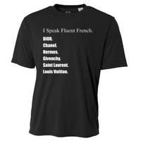 I Speak Fluent French Cooling Performance Crew T-Shirt