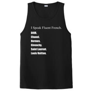 I Speak Fluent French PosiCharge Competitor Tank