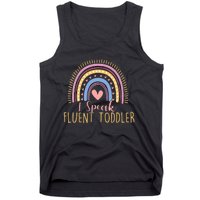 I Speak Fluent Daycare Provider Nanny Pre-K Teacher Tank Top