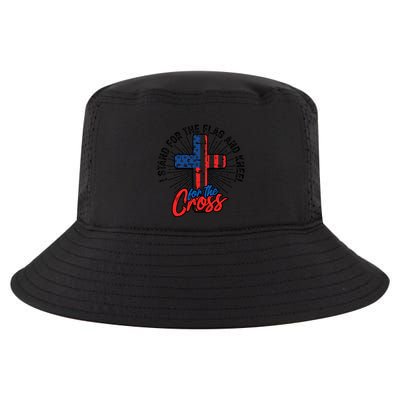 I Stand For The Flag And Kneel For The Cross Gift Equal Rights Gift Cool Comfort Performance Bucket Hat