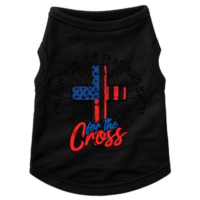 I Stand For The Flag And Kneel For The Cross Gift Equal Rights Gift Doggie Tank
