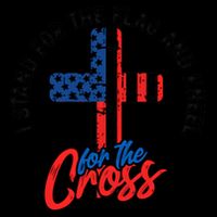 I Stand For The Flag And Kneel For The Cross Gift Equal Rights Gift Drawstring Bag