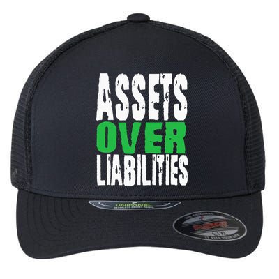 Investor Stocks Flipping Houses Assets Over Liabilities Flexfit Unipanel Trucker Cap
