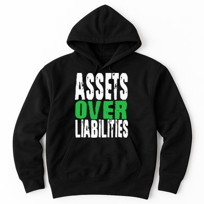 Investor Stocks Flipping Houses Assets Over Liabilities Hoodie