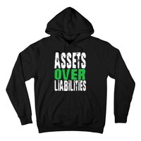 Investor Stocks Flipping Houses Assets Over Liabilities Hoodie