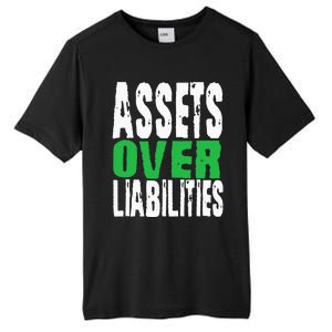 Investor Stocks Flipping Houses Assets Over Liabilities Tall Fusion ChromaSoft Performance T-Shirt