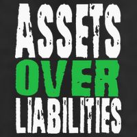 Investor Stocks Flipping Houses Assets Over Liabilities 11oz C Handle Ceramic Mug