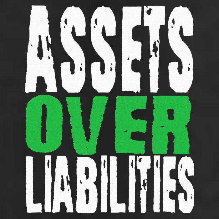 Investor Stocks Flipping Houses Assets Over Liabilities 11oz C Handle Ceramic Mug