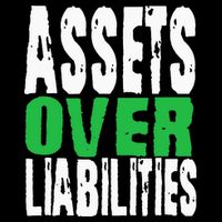 Investor Stocks Flipping Houses Assets Over Liabilities Drawstring Bag