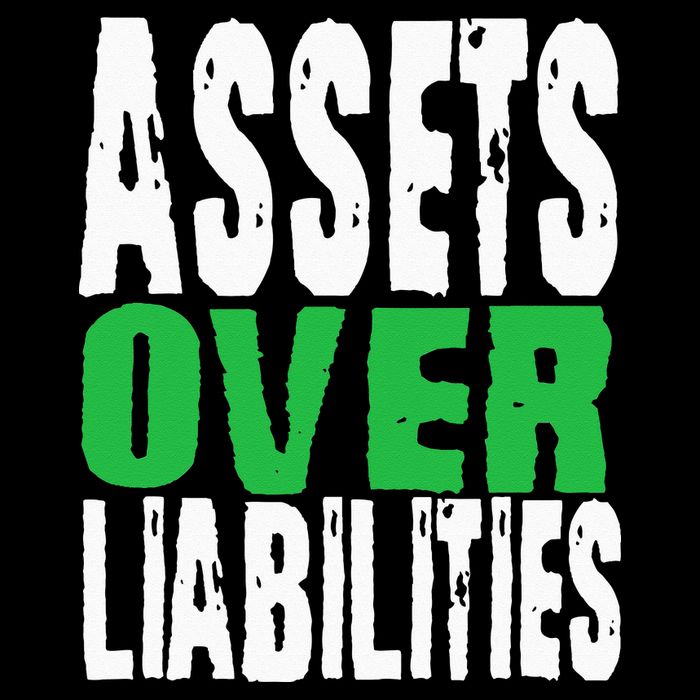 Investor Stocks Flipping Houses Assets Over Liabilities Drawstring Bag