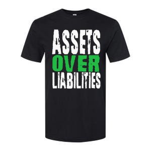 Investor Stocks Flipping Houses Assets Over Liabilities Softstyle CVC T-Shirt