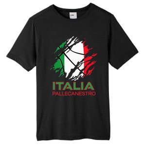 Italia Sports Fan Italian National Flag Art Italy Basketball Tall Fusion ChromaSoft Performance T-Shirt