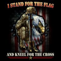 I Stand For The Flag And Kneel For The Cross Us Flag Veteran Cute Gift Wool Snapback Cap