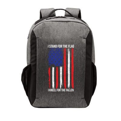 I Stand For The Flag I Kneel For The Fallen Usa Vector Backpack