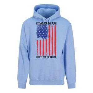 I Stand For The Flag I Kneel For The Fallen Usa Unisex Surf Hoodie