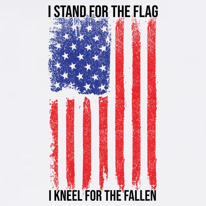 I Stand For The Flag I Kneel For The Fallen Usa Cool Comfort Performance Bucket Hat