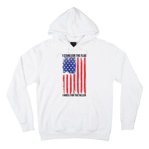 I Stand For The Flag I Kneel For The Fallen Usa Hoodie