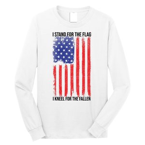 I Stand For The Flag I Kneel For The Fallen Usa Long Sleeve Shirt