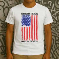 I Stand For The Flag I Kneel For The Fallen Usa T-Shirt