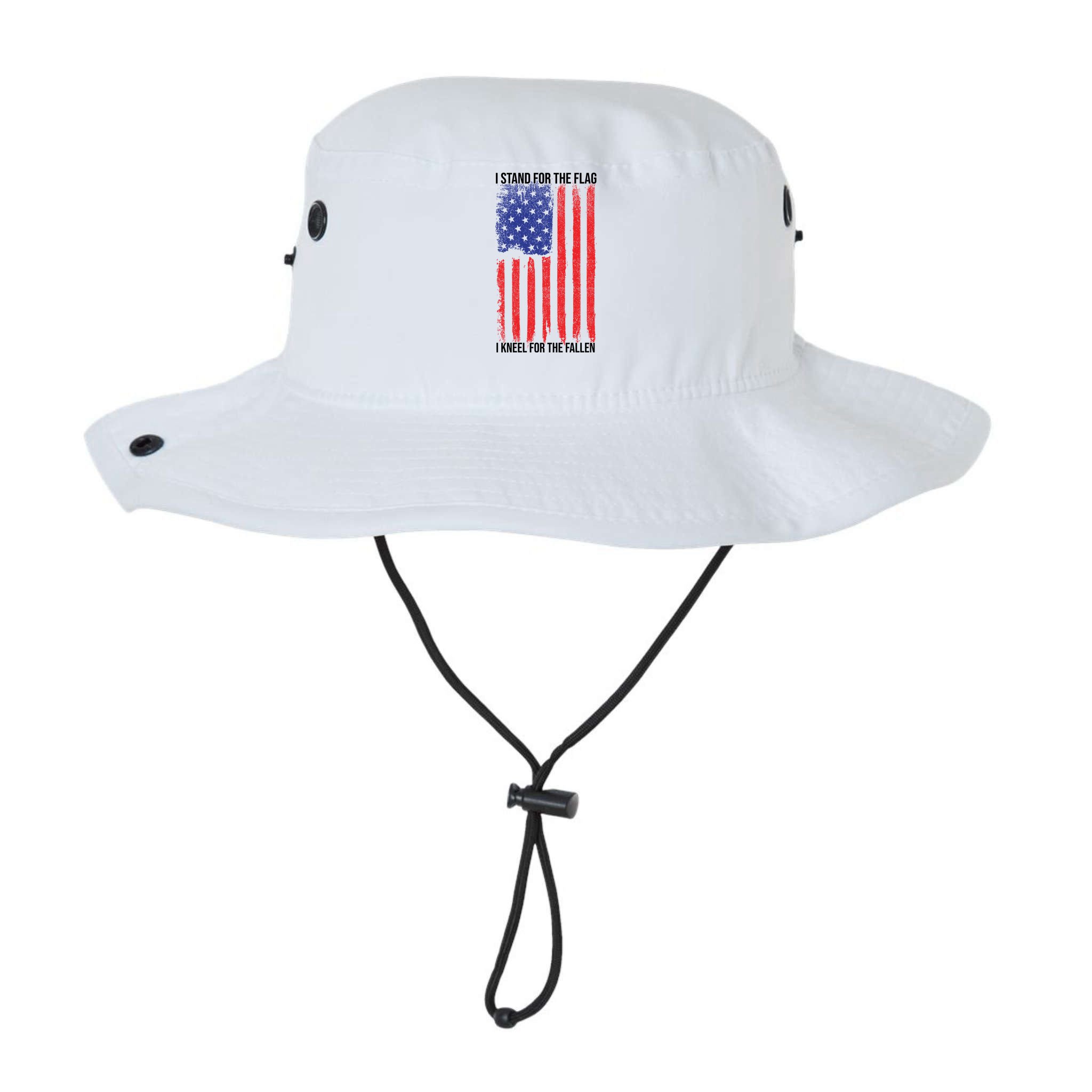 I Stand For The Flag I Kneel For The Fallen Usa Bucket Hat