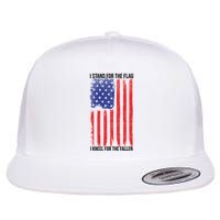 I Stand For The Flag I Kneel For The Fallen Usa Flatbill Hat