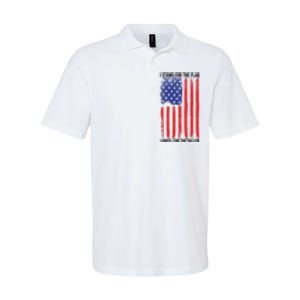 I Stand For The Flag I Kneel For The Fallen Usa Softstyle Adult Sport Polo