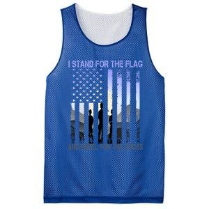 I Stand For The Flag And Kneel For The Cross Usa Tee Gift Mesh Reversible Basketball Jersey Tank