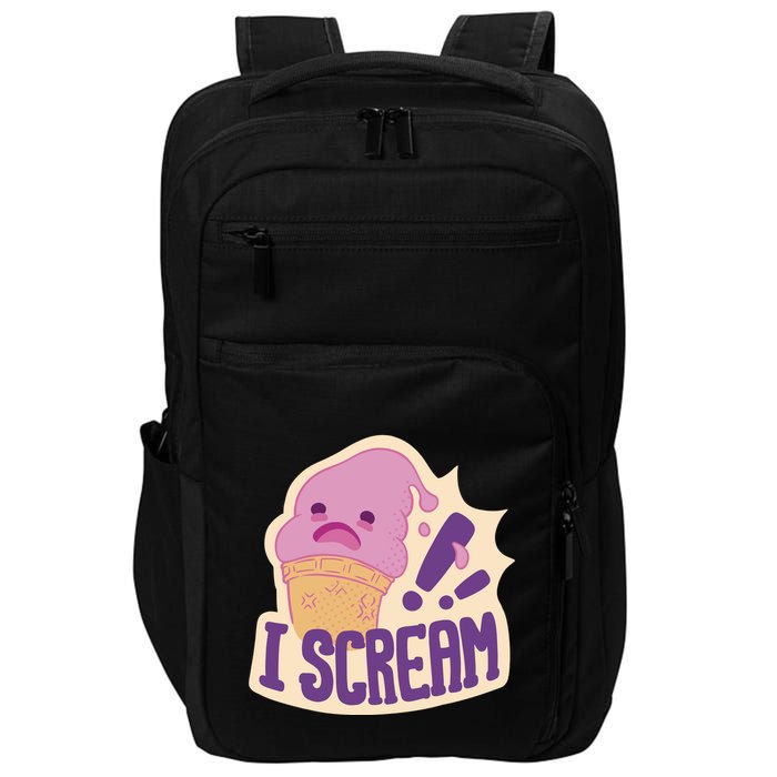I Scream For Ice Cream Cute Impact Tech Backpack