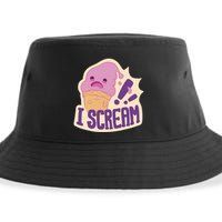 I Scream For Ice Cream Cute Sustainable Bucket Hat