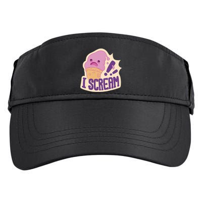 I Scream For Ice Cream Cute Adult Drive Performance Visor