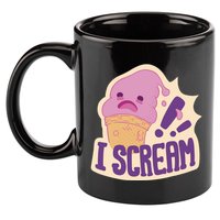 I Scream For Ice Cream Cute 11oz C Handle Ceramic Mug