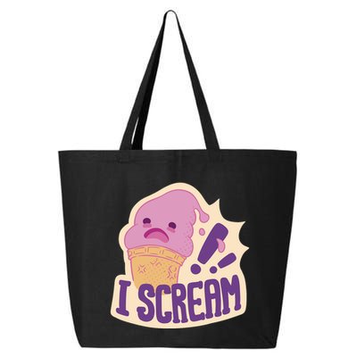 I Scream For Ice Cream Cute 25L Jumbo Tote