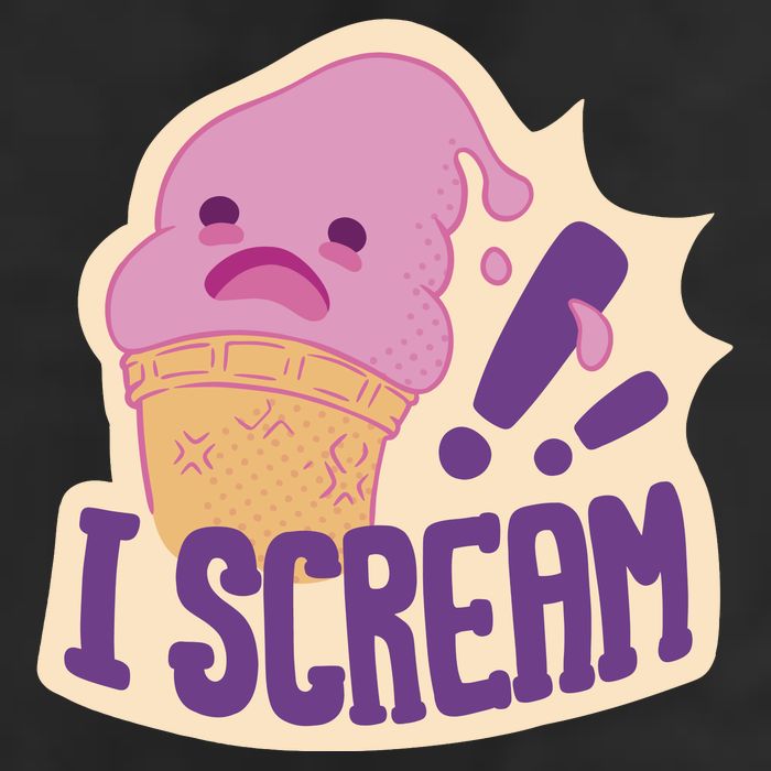 I Scream For Ice Cream Cute 25L Jumbo Tote