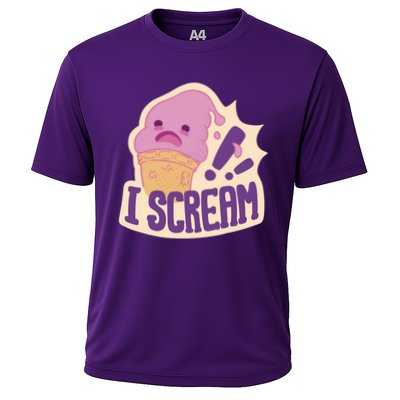 I Scream For Ice Cream Cute Performance Shirt