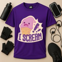 I Scream For Ice Cream Cute Performance Shirt