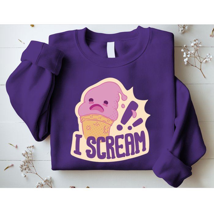 I Scream For Ice Cream Cute Sweatshirt