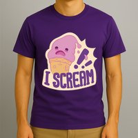 I Scream For Ice Cream Cute T-Shirt