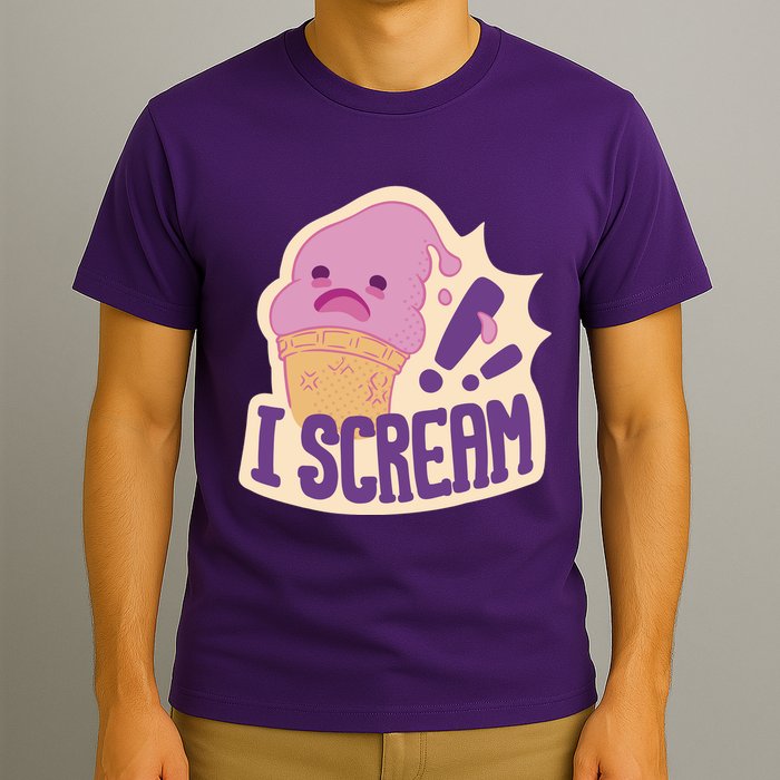 I Scream For Ice Cream Cute T-Shirt