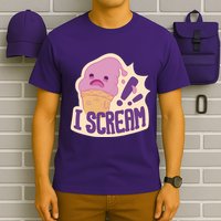 I Scream For Ice Cream Cute T-Shirt