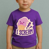 I Scream For Ice Cream Cute Toddler T-Shirt